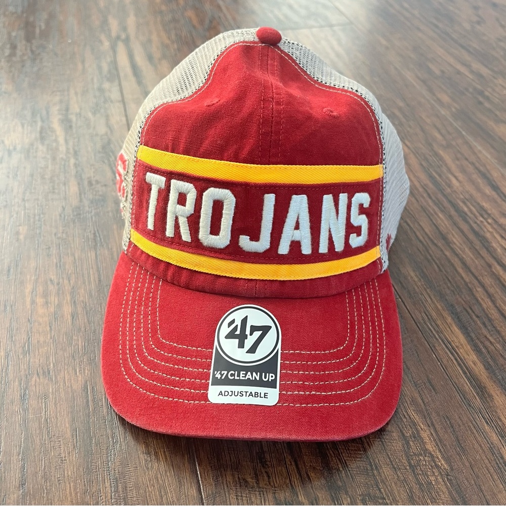 47 brand USC Trojans junction trucker hat